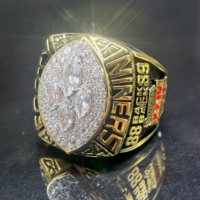 Bagues de champion personnalisées des San Francisco Giants, bague en laiton de haute qualité avec pierres en zircon 5A, bague de championnat pour équipe