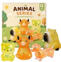Nouveau Kit de Boîtes Mystères de Jouets Squishy en Forme de Sucettes Glacées, Jouet Anti-Stress Relaxant en Silicone à Presser, Jouet Fidget Surprise