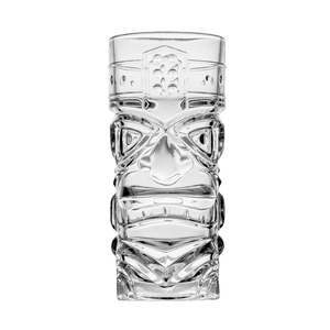 Vaso de Cóctel con Forma de Máscara <span class=keywords><strong>Tiki</strong></span> 3D de 420 ml, Diseño Vintage, Inspirado en Polinesia, para Bebidas Tropicales, Fiestas, Duradero - Product Image 1