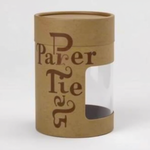 กล่องของขวัญกระดาษคราฟท์ทรงกลมบรรจุภัณฑ์ทรงกระบอกกระดาษแข็งหลอดกระดาษใส - Product Image 4