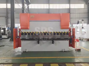 SPS Stainless Steel Fabrication 3000 4000mm Hydraulic Press Brake 125T