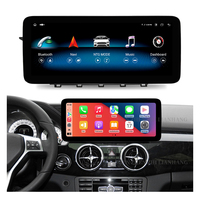 Écran de voiture Android 13 8 cœurs 12,3 pouces 1920*720P Carplay Auto pour Mercedes Benz GLK 350 2008 2014 2015 Lecteur DVD GPS Multimédia