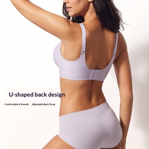 Reggiseno Senza Cuciture Stile Europeo e Americano, Supporto Morbido Senza Ferretto, Coppa 3/4, Intimo Femminile, Produzione OEM - Product Image 2