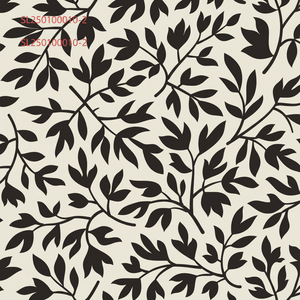 Tissu popeline 100 % coton tissé de qualité supérieure, doux, respirant, imprimé feuilles, léger, pour robes, literie et vêtements peignés - Product Image 1