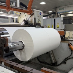 Rouleau de papier PE haute densité enduit, qualité alimentaire, pâte vierge, résistant à l'huile, taille personnalisée, matière première pour la production de gobelets en papier, directement de l'usine - Product Image 2