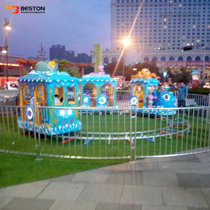 Vendita calda treno di natale mini navetta parco divertimenti attrezzature bambini giro in treno - Product Image 6