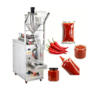 Machine de remplissage automatique de pâte à usage intensif, emballage vertical de sachets pour la production en série