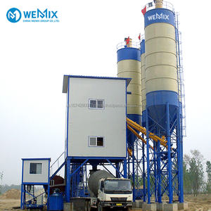 Nueva planta de procesamiento por lotes HZS 90 m3/h, máquina de construcción, línea de producción de hormigón premezclado, estación mezcladora de hormigón de 90 metros cúbicos - Product Image 1