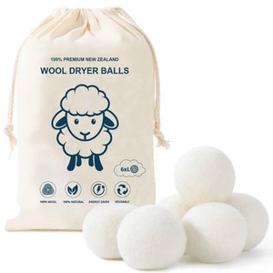 Boules de séchage en laine biologique, best-seller, produits les plus vendus, tendance 2025 aux États-Unis, marque privée - Product Image 1