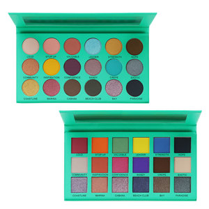 Palette de fards à paupières 18 couleurs haute pigmentation, neutres, nacrés, mats, scintillants et pailletés fins, <span class=keywords><strong>maquillage</strong></span> multicolore pour les yeux - Product Image 3