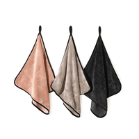 Vente en gros de serviettes de nettoyage pour voitures en microfibre multi-usages à une seule face, 80% polyester, 20% polyamide, bords enveloppés, 600 GSM
