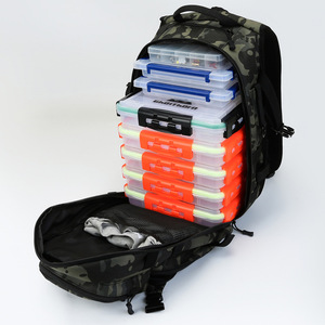 Luya Men's Dual-Use Tactical <b>Backpack</b> Large Capacity Multi-Functional for Outdoor Travel Mountaineering Cycling Fishing <b>Backpack</b> - Product Image 5