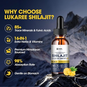 OEM/ODM, etiquetas privadas personalizadas, Shilajit, líquido oral para adultos, vitaminas y minerales complejos - Product Image 5