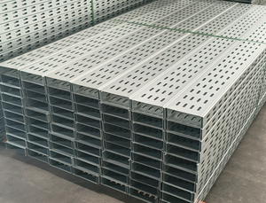 Factory Direct Perforated Heavy Duty Hot Dip Slotted Cable Tray for Chemical <b>Plant</b> Applications and Food Industry - Product Image 4