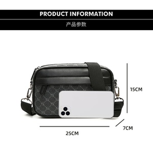 Bolso Bandolera Ajustable para Hombre, Estilo Casual, para Viajes, Uso Diario, Bolso de Hombro - Product Image 6