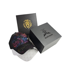 Chúng tôi cung cấp hộp từ tính đen tùy chỉnh, hộp vận chuyển, mũ hip-hop và hộp quà tặng cho mũ bóng chày - Product Image 6