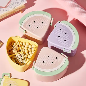 Kostenloses Plastik besteck 100% lebensmittel echte mikrowellen geeignete Lebensmittel behälter Schule Bento Lunchbox