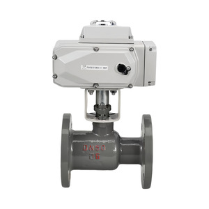 วาล์วบอลไฟฟ้าซ่งเจียง รุ่น Q941M-16C DN50 วาล์วควบคุมไอน้ำอุตสาหกรรมแบบหน้าแปลนเหล็กกล้าคาร์บอน - Product Image 1