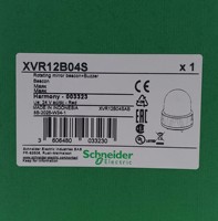Balise rotative de production la plus récente 2025 Harmony XVR 120mm rouge avec buzzer 50-90dB 24V AC/DC Sch-neider 100% neuf et original XVR12B04S