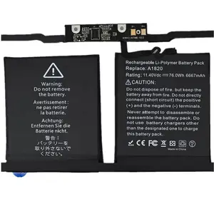 بديل أصلي A1820 لـ Ap ple لـ MacBook Pro "A1707 في وقت متأخر 15 من من من من من من من من خلية 6 MAH