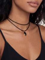 Lot de 15 colliers en cuir inspirés des créateurs, avec pierres naturelles, perles baroques en forme de donut, bijoux quotidiens superposés en pierres précieuses