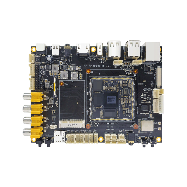 Rockchip RK3588S Eight-Core 8K Development Board 4/8/16GB RAM 32/64/128GB Storage Mali G61 MP4 GPU Android 13 Rongpin RP-RK3588S