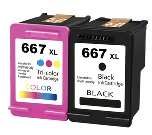 Hộp Mực 667xl Cho HP 667xl Deskjet 1275 2374 2375 2376 2775 2776 6075 6475 6476 Mực Derun 1 Người Mua - Product Image 1