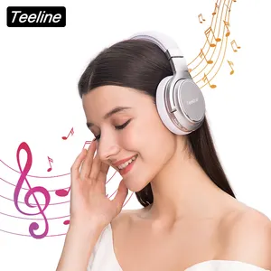 Teeline M1 2022 หูฟังใหม่ หูฟัง ชุดหูฟังพร้อมไมโครโฟน หูฟังไร้สายตัดเสียงรบกวน 65 ชม