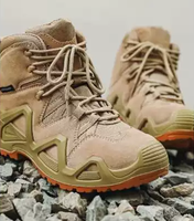 Bottes Tactiques d'Extérieur de Randonnée Imperméables en Caoutchouc, Prix Usine de Gros