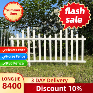 Clôture <span class=keywords><strong>en</strong></span> PVC de haute qualité, 6x8 pieds, <span class=keywords><strong>pour</strong></span> jardin, livraison directe depuis l'usine - Product Image 6