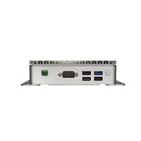 PC industriel sans ventilateur rapide et efficace N2840 avec DDR3L 4 Go intégré, SATA, 2 ports LAN, 2 ports COM, 4 ports USB, compatible SIM externe, Win7, Win10, Linux - En stock
