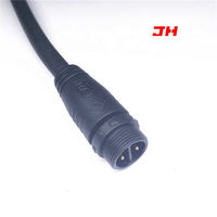 M16 2 3 4 5 6 8 pin IP67 cable de alimentación macho hembra enchufe LED conectores impermeables al aire libre