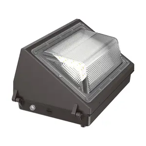 Paquete de accesorios de iluminación de pared para exteriores, ip65, 120v, 120w, 100w, 80w, 0-10v, alto lumen regulable, 15600lm, led, wallpack