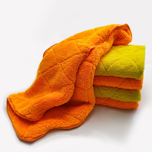 Coral Fleece Car Cleaning <b>Towels</b> 40x30cm 700GSM <b>Microfiber</b> Square Absorbent Thickened For Car Washing - Product Image 4