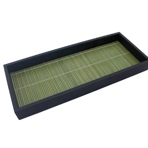Petit bougeoir en bambou de couleur bronze <span class=keywords><strong>plateau</strong></span> en bambou écologique modèle de <span class=keywords><strong>décoration</strong></span> de la maison - Product Image 3