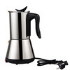 Cafetière électrique Moka en acier inoxydable 304, design minimaliste moderne, type tube droit, pour le commerce électronique transfrontalier - Product Image 4