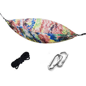 Silla de Camping personalizada con estampado de nailon reciclado, hamaca de viaje para exteriores, plátano, 100% - Product Image 1