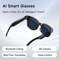 Occhiali Intelligenti M89 con Fotocamera da 8Mp, Registrazione Video, Chat AI, Traduzione in Tempo Reale, Attivazione Vocale, BT, Touch, Occhiali da Sole