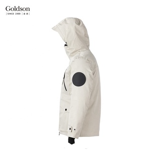 Của nam giới giản dị mùa đông ngắn xuống áo khoác với mui xe thương hiệu hoàn thành sản phẩm - Product Image 5