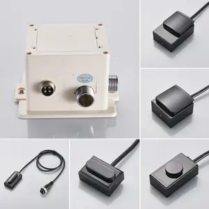 Touchless Wastafel Kraan Sensor Control Box Infrarood Sensor Magneetventiel Batterij Case Power Adapter