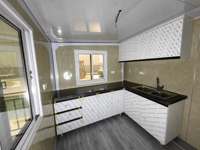 Maison conteneur pliable et extensible à double aile de 20 pieds pour hôtel, villa ou hôpital