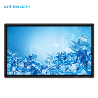 Écran LCD tactile 10-points G + G, 30x32 pouces, 4K, moniteur de signalisation