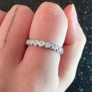 Anello Minimalista di Design, Accessorio Trendy Ispirato allo Stile Coreano per Uso Quotidiano Femminile, Stile Moderno - Product Image 2