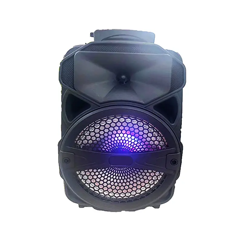 Laimanda Speaker Trolly Panggung, Pengeras Suara 8 Inci Multimedia Led Luar Ruangan Loudspeaker Troli 8 "Speaker 8"