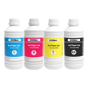 Encre pigmentée pour papier couché 1000ml, encre à base d'eau pour papier artistique, pour têtes d'impression Epson i3200 4720, 4 à 12 couleurs CMYK, vente en gros - Product Image 1