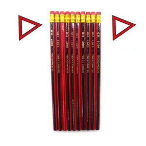 Lápices rojos baratos personalizados número <span class=keywords><strong>2</strong></span> con borrador Hb 2B 2H lápices de madera hexagonales a granel 7,5 <span class=keywords><strong>2</strong></span> lápices de madera para escuela y oficina - Product Image 2