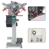 Presse de fixation de bouton pression à grande vitesse pour la fabrication de vêtements et de sacs Machine de fixation de réglage de bouton pression automatique