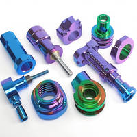 Pièces métalliques en alliage d'aluminium anodisé de précision 5 axes Fabrication personnalisée Service d'usinage CNC Matériel en acier inoxydable