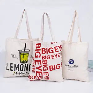 Cotton Heavy Duty Gusseted Shopping Bag for Weekend Overnight School Book