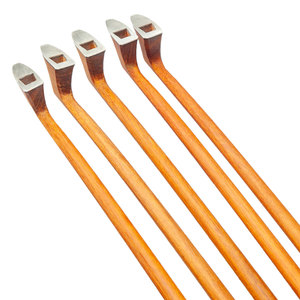Archet de violon Pernambouc inachevé 4/4 taille archet de violon grand équilibre avec pointe en argent pur Lucci mètre 5.1 5.3 5.5 5.7 - Product Image 4